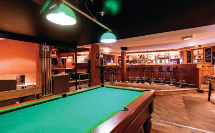 Hotel La Cachette, Les Arcs, Pool Table